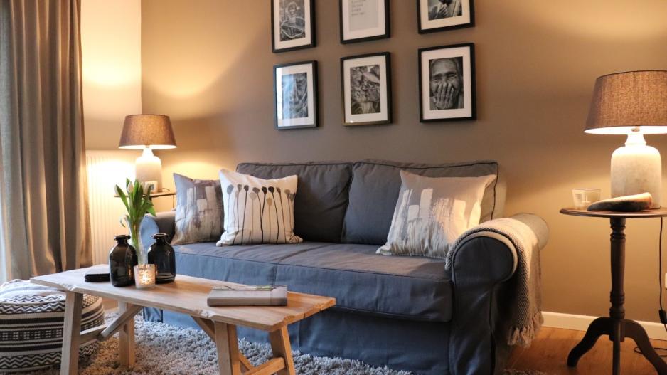 Dat lütte Hus Brüggen - gemütliches Wohnzimmer