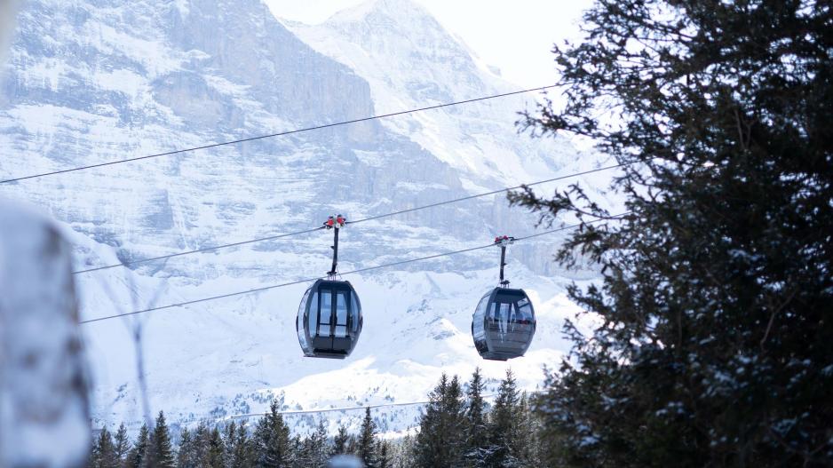 Schweizer Gondeln - Grindelwald